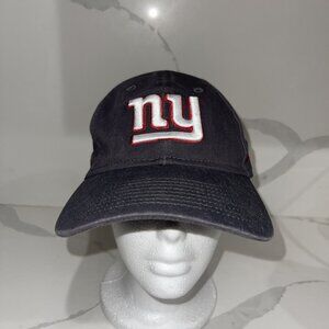 NY New Era 9Twenty New York Giants Hat Cap Adjustable NFL Gray